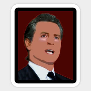 gavin newsom Sticker